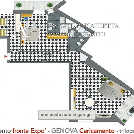 Cavour Luxury Sea View Apartment Genoa Exterior photo