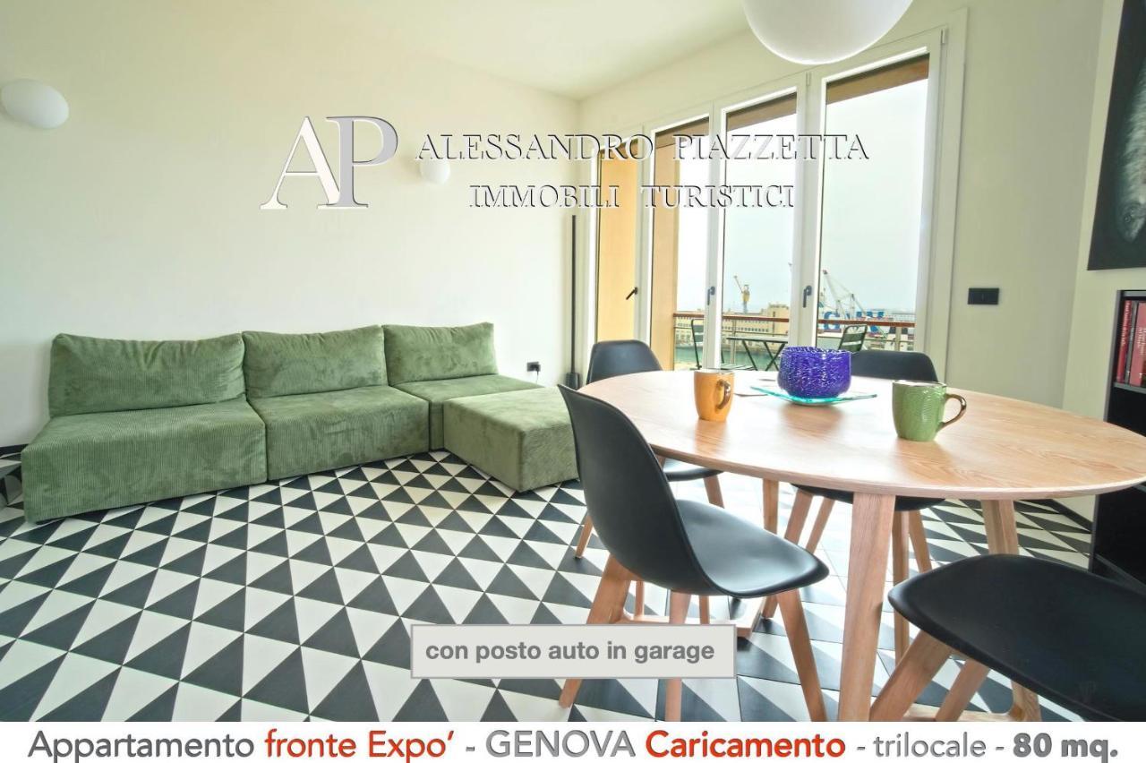 Cavour Luxury Sea View Apartment Genoa Exterior photo