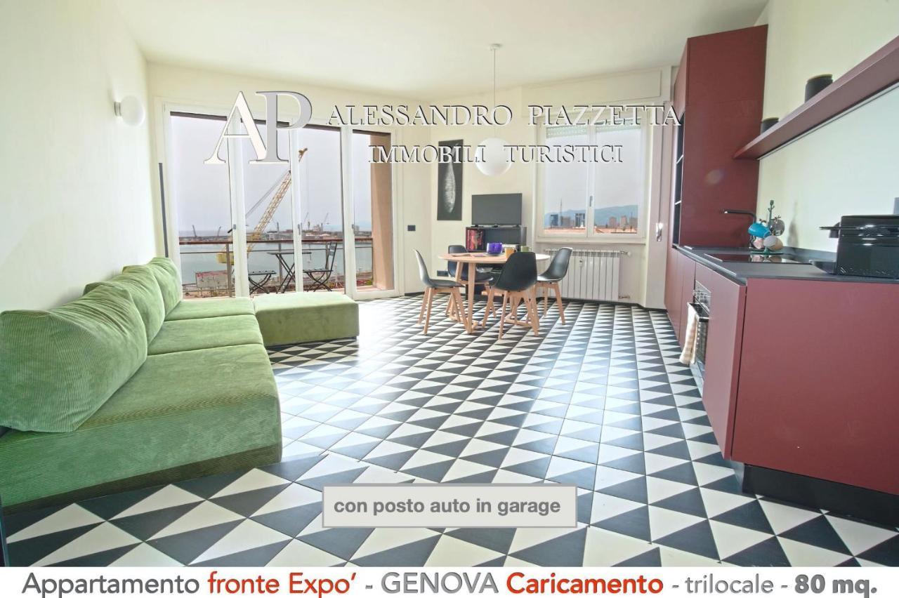 Cavour Luxury Sea View Apartment Genoa Exterior photo